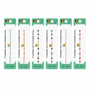 Set 12 Brățări cu Pandantiv Scoică, Reglabile, Multicolore, Stil Marin Elegant
