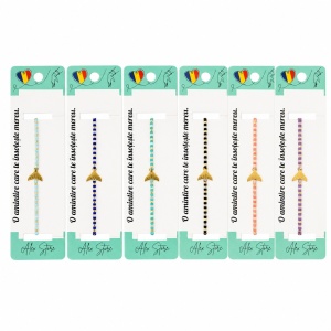 Set 12 Brățări de Mână Reglabile cu Pandantiv Coadă de Sirenă