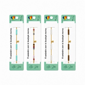 Set 12 Brățări de Mână Reglabile cu Pandantiv Inimioară – Brățări Elegante cu Mărgele