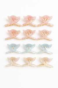 Set 12 Cleme Par 13cm Metal Sidefat , Accesorii Elegante Premium