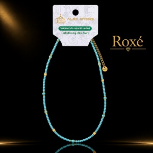 Set 12 Coliere Roxe, 40cm, Reglabile cu Margele Stralucitoare Multicolore Culoare Aleatorie - Img 2