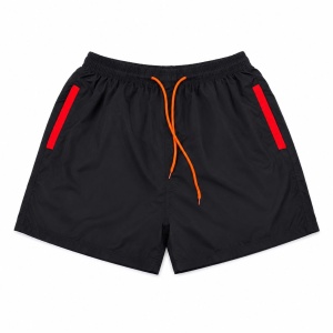 Set 12 Sorturi de Baie Bărbați Negre – Uscare Rapidă, Talie Elastică, Mărimi Diferite în Set