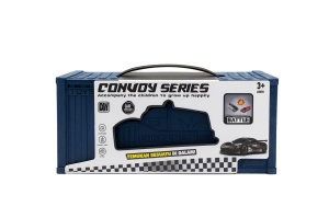 Set Jucarie Camion , Convoy Series Container Car, 23x10 cm, pentru copii 3+