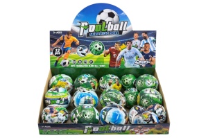 Bila surpriza cu figurina fotbalist, multicolor, diametru 10 cm