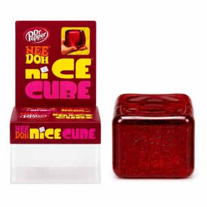 Jucarie antistres Squishy Ice Cube, model cub de gheata
