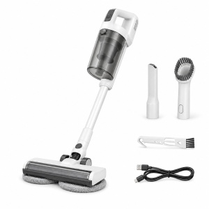Mop electric 2 in 1 pentru geamuri si pardoseli, reincarcabil USB - Img 3