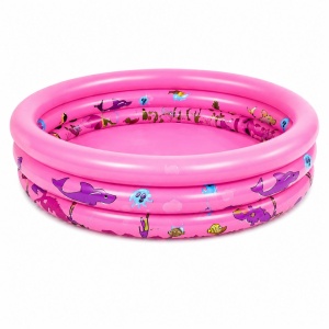Piscina Gonflabilă pentru Copii Roz 60 cm – Mini Piscină PVC pentru Joacă și Distracție