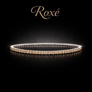 Set 12 bratari ROXE argintii elastice cu pietre aurii aramii elegante