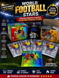 Set 15 pliculete surpriza cu fotbalisti, 4 modele colorate, colectie sport copii - Img 2
