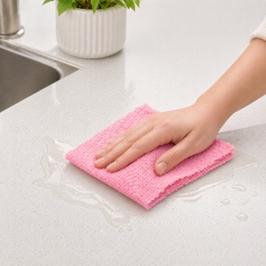Set 6 prosoape bucătărie din microfibră 29x29cm – ultra absorbante, culori mixte aleatorii - Img 3