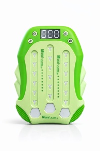 Joc Interactiv Rhythm Consola Lumini Sunete Verde , Jucarie Educativa Reflexe Memorie Copii 3+