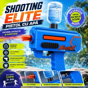 Pistol cu Apă pentru Copii, Rezervor Mare, Jet Puternic, Model Aleatoriu, Jucărie de Vară 3+ Ani