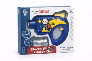 Pistol electric de apa pentru copii cu rezervor si 2 moduri jet, model astronaut