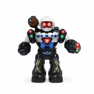 Robot jucarie interactiv cu lumini sunet mers, mix