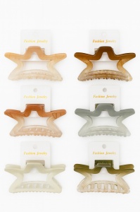 Set 12 Cleme Par 10cm Culori Naturale , Accesorii Rezistente cu Design Modern