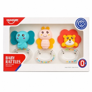 Set 3 Zornaitoare pentru Bebelusi, Jucarii Educative 0+, 32 x 18 cm