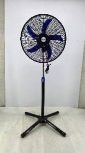 Ventilator cu picior reglabil 55W, 62x17x50,5 cm, 220V, 50Hz, 3 viteze, Funcționare silențioasă