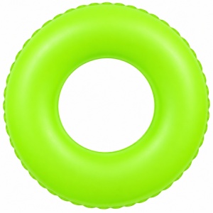 Colac Gonflabil Verde Neon pentru Copii, 60 cm - Img 2