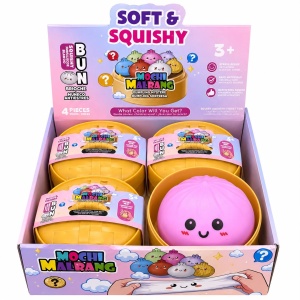 Jucărie Antistres Squishy Dumpling Gigant, 15 cm, cu Spumă în Interior, Model Aleatoriu - Img 4