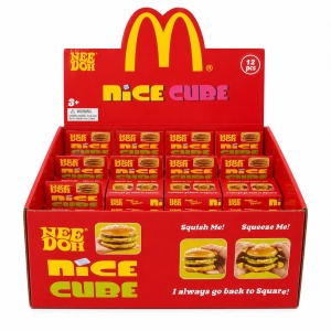 Jucărie Squishy Antistres Hamburger, Moale și Elastică, Reutilizabilă, Reduce Stresul, Pentru Copii 3+ - Img 2