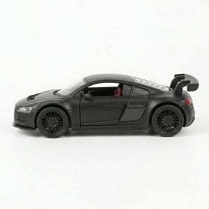 Masinuta metalica sport neagra tip supercar, die cast, 15.5x7 cm, model realist cu usi functionale
