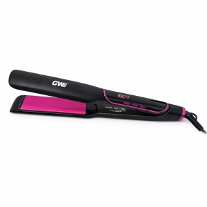 Placă profesională pentru îndreptat părul GW-7786, 980°F, Negru cu Roz - Img 2