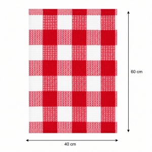 Prosop de Bucătărie din Bumbac 40x60 cm – Prosop în Carouri Mari, Absorbant - Img 3