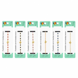 Set 12 Brățări cu Pandantiv Broscuță și Delfin, Reglabile, Multicolore