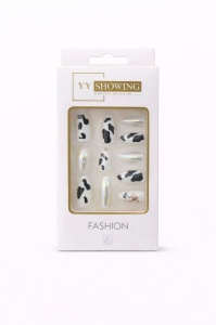 Set 12 Perechi Unghii False Press-On YY Showing Fashion, Modele Decorative Diverse - Img 3