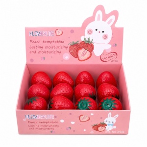 Set 24 Balsam de Buze cu Aromă de Piersică – Hidratare Intensă, Nutriție și Protecție pentru Buze