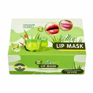 Set 24 Măști de Buze cu Aloe Vera USHAS și Aplicator – Hidratare Intensă, Reparare și Îngrijire - Img 2
