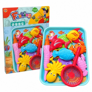 Set de pescuit pentru bebelusi si copii, undita magnetica si minciog, 3 ani+ - Img 2
