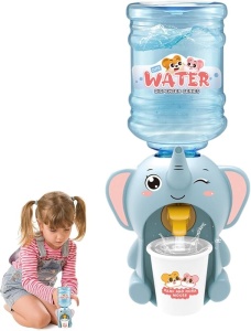 Dispenser Apa pentru Copii , Model Elefant Albastru , 24 CM