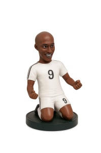 Figurina Ceramica Fotbalist , 13 cm, Model Colectie, Detalii Realiste
