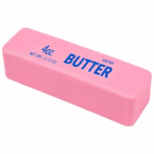 Jucărie Antistres Squishy Butter Roz 13 cm – Squishy Super Moale, Jucărie Senzorială pentru Copii - Img 2