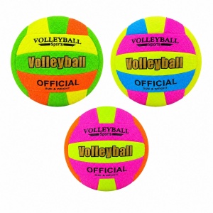 Minge de Volei – Culori Neon Diverse, Ușoară și Rezistentă pentru Plajă și Antrenament