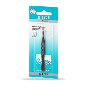 Pensetă pentru sprâncene RIGE Classic din metal, 1 bucată - Img 3