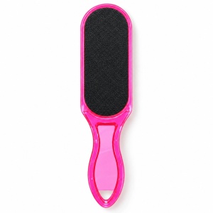 Pilă pentru călcâie cu 2 fețe abrazive, mâner tip fluture, culoare aleatorie - Img 6