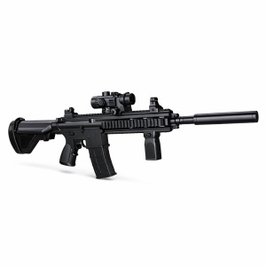Pistol electric de jucarie BLG-057 cu efecte sonore si luminoase - Img 2