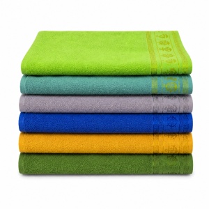 Set 12 Prosoape de Baie 70x140 cm – Prosoape Mari din Poliester, 6 Culori Elegante, Absorbante și Moi