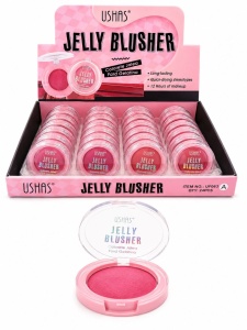 Set 24 Blush Jelly Ushas – Fard de Obraz Gelatină, Efect Natural, Textură Lejeră și Rezistență Îndelungată
