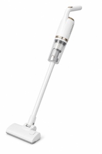Aspirator vertical fara fir 2 in 1, reincarcabil USB, portabil, cu accesorii, alb - Img 4