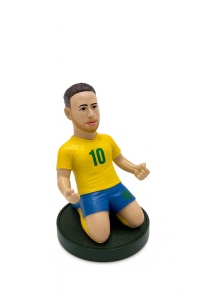 Figurina Ceramica Fotbalist , 13 cm, Model Colectie, Detalii Realiste