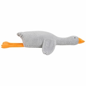 Gâscă de pluș gri 110 cm – jucărie moale și pufoasa - Img 2