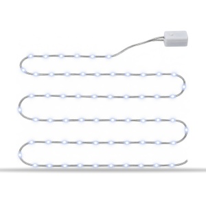 Instalație LED Tip liniară din sarma siliconata, 100 m, 800 LED alb rece - Img 3