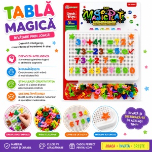 Joc Educativ pentru Copii cu Cifre și Pioni – Tablă Albă Interactivă pentru Matematică - Img 2