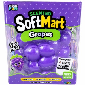 Jucărie Antistres Squishy Strugure Gigant 10 cm, cu Spumă în Interior, Super Moale - Img 2
