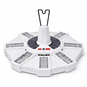 Lampa camping solara multifunctionala XG-T51 LED cu incarcare telefon si Type-C - Img 2