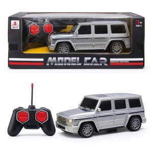 Masinuta cu telecomanda SUV gri, functii complete de miscare, 27 cm - Img 2
