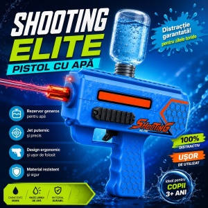 Pistol cu Apă pentru Copii, Rezervor Mare, Jet Puternic, Model Aleatoriu, Jucărie de Vară 3+ Ani - Img 2